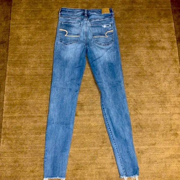 American Eagle Skinny Jeans Size 6 Long - Picture 2 of 4